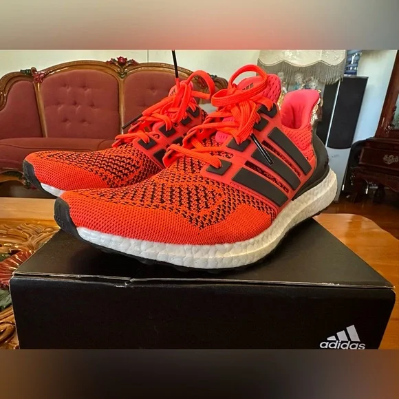 ultraBOOST 1.0 Retro ‘Solar Red’ FU6648 2019 Size 10 - Picture 7 of 13